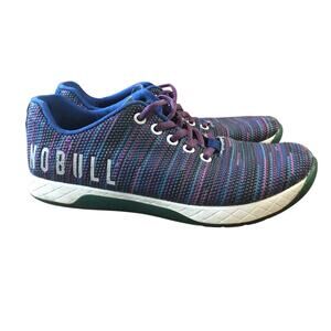NOBULL Outwork Trainer Shoe Sneaker Purple Blue Womens 7 Lifter Fitness